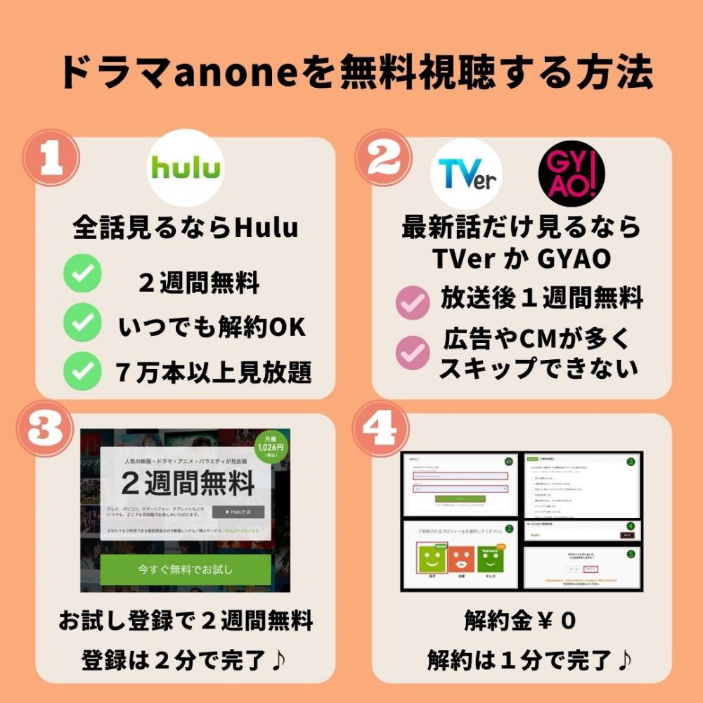 ドラマ Anoneの動画を全話無料フル視聴できる配信サイトを徹底比較 テレドラステージ
