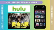 ドラマ黄金の豚・会計検査庁特別調査課配信Hulu無料視聴
