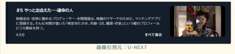 リカ‐ドラマ5話‐U-NEXT