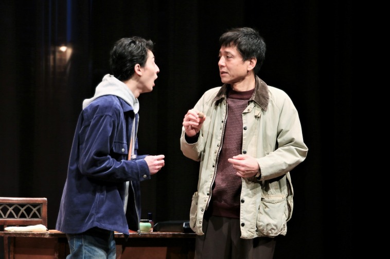 『ライフ・イン・ザ・シアター』開幕！勝村政信と高杉真宙の2人芝居で描く“人生のひきこもごも”